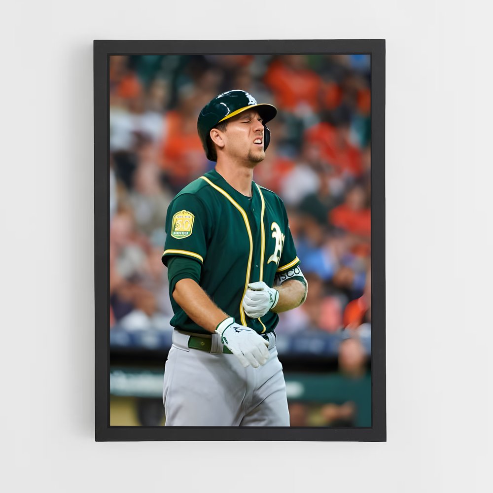 Poster Sur le Champ – affiche Baseball (vue 2)